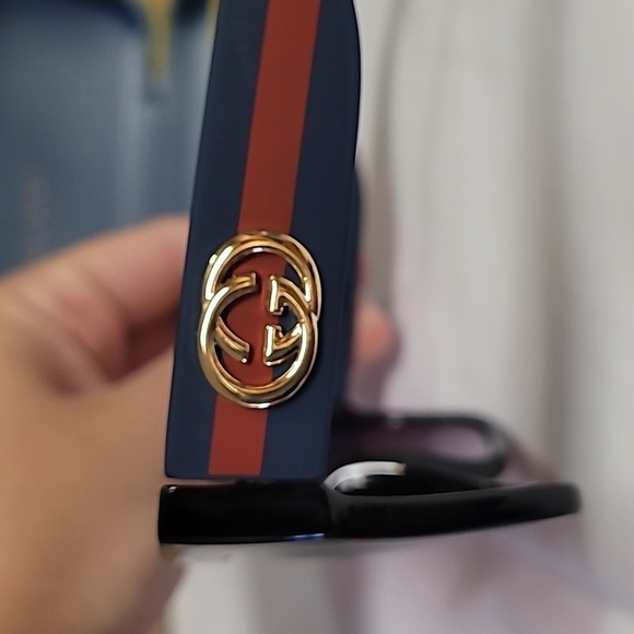 Gucci Black and Purple Sunglasses with Case - Picture 5 of 13